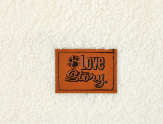 Love Story Fleece Dog Coat