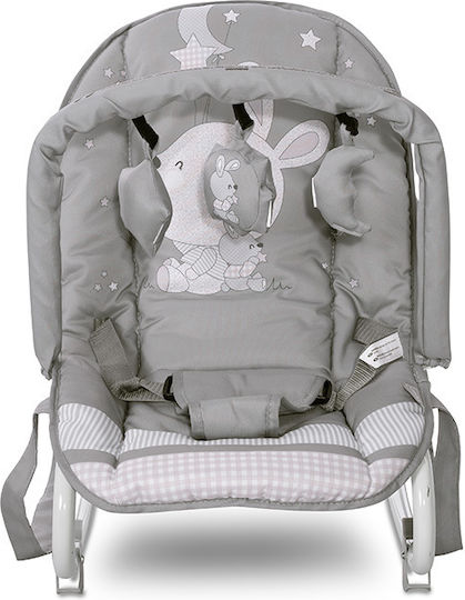 Lorelli Eliza Rabbits Χειροκίνητο Relax Μωρού Γκρι
