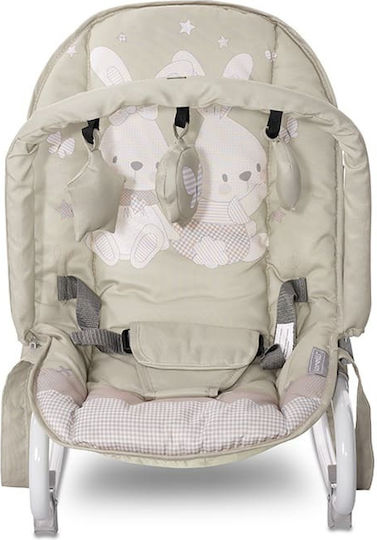 Lorelli Eliza Bunnies Manual Relax pentru Bebeluși Bej