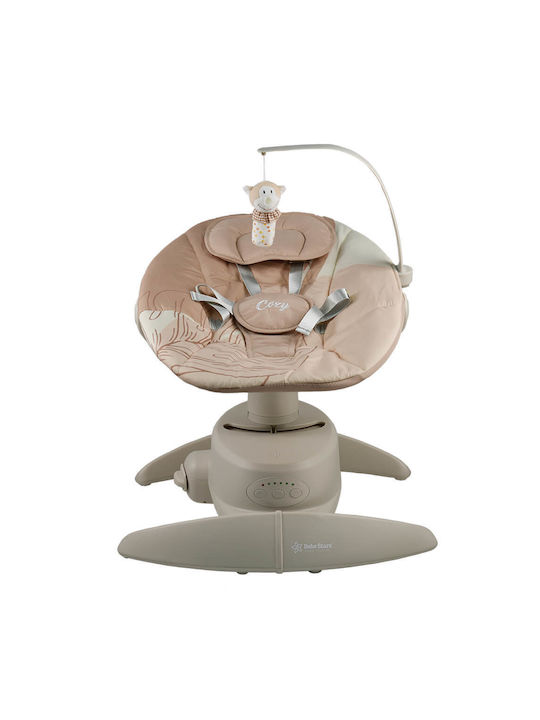 Bebe Stars Ηλεκτρικό Relax Μωρού Cozy με Μουσική Καφέ για Παιδί έως 9kg
