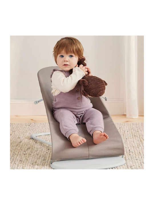 BabyBjorn Manual Baby Relax Bliss Petal Quilt Sand Grey for Child up to 13kg