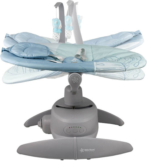 Bebe Stars Cozy Electric Relax pentru Bebeluși Albastru deschis