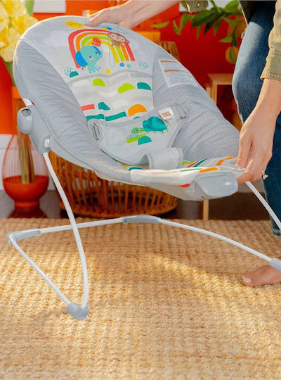 Bright Starts Electric Baby Relax Playful Paradise with Vibration Gray for Child up to 9kg