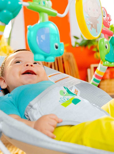 Bright Starts Electric Baby Relax Playful Paradise with Vibration Gray for Child up to 9kg
