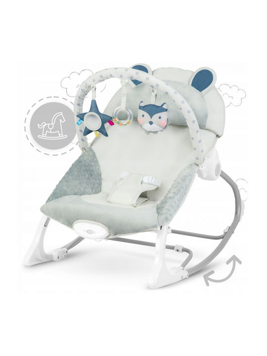 Ricokids Elektrisch Baby Relax mit Vibration Gray für Kind bis 9kg