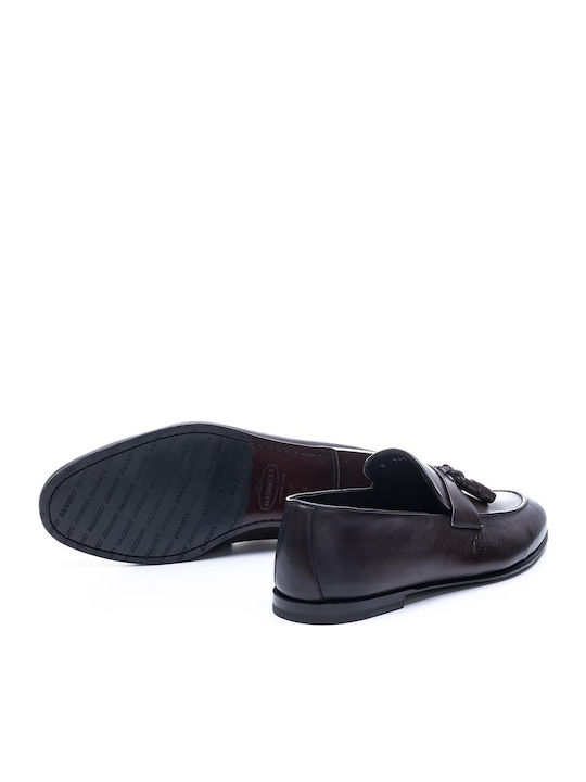 Men's Leather Moccasins Brown