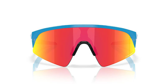Oakley Cycling Glasses Resistor Sweep with Light Blue Frame & Polarized / Photochromic Lenses