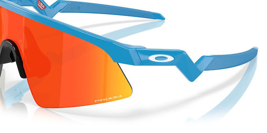 Oakley Cycling Glasses Resistor Sweep with Light Blue Frame & Polarized / Photochromic Lenses