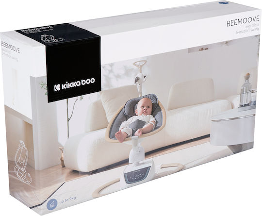 Kikka Boo Electric Baby Relax BeeMoove with Music Beige for Child up to 9kg