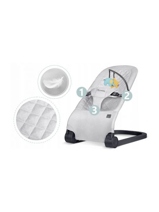 Nukido Manual Baby Relax NK-52 Gray for Child up to 9kg