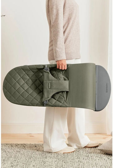 BabyBjorn Handbuch Baby Relax Bliss Classic Quilt Dark Green für Kind bis 13kg