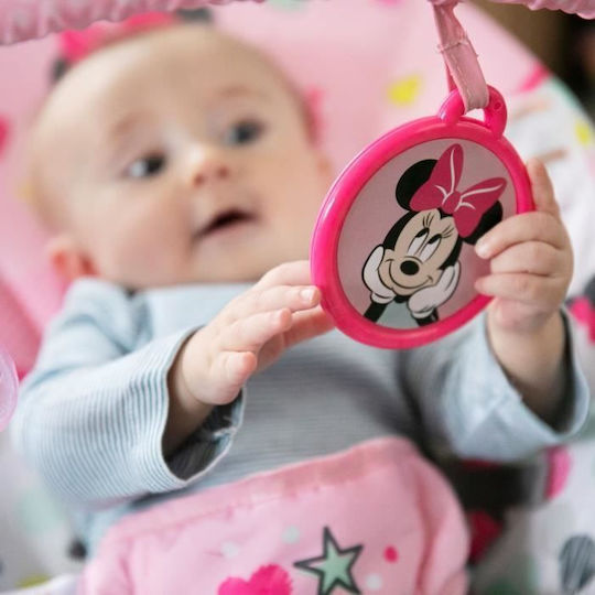 Bright Starts Manual Relax pentru Bebeluși Minnie Roz