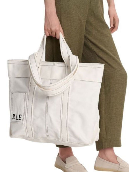 Women's Bag Shopper Shoulder White