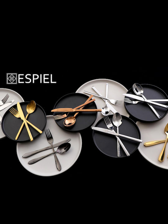 Espiel Fortune Spoon Set Dinner Stainless Gold 20.5cm 12pcs