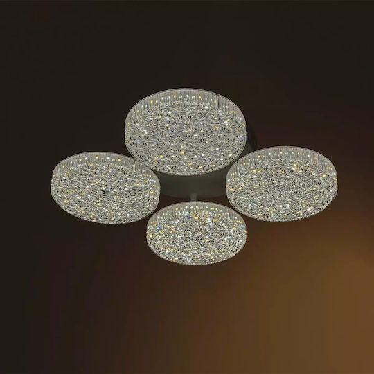 Deckenleuchte Weiß mit Integrierter LED