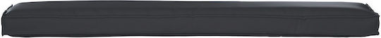 vidaXL Garden Bench Cushion Black 200x200cm