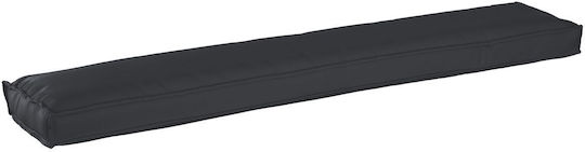 vidaXL Garden Bench Cushion Black 200x200cm