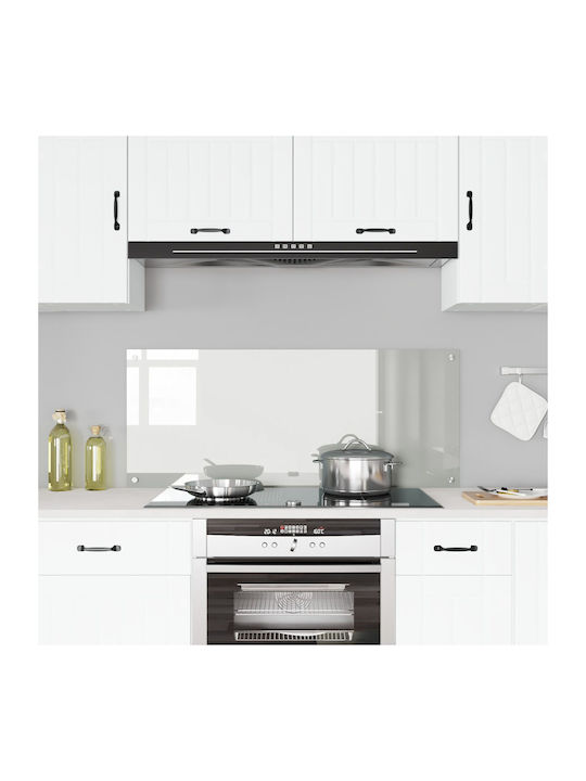 vidaXL Rectangular Kitchen Back made of Glass in Transparent Color 120x50x0.6cm 42001296 1pcs