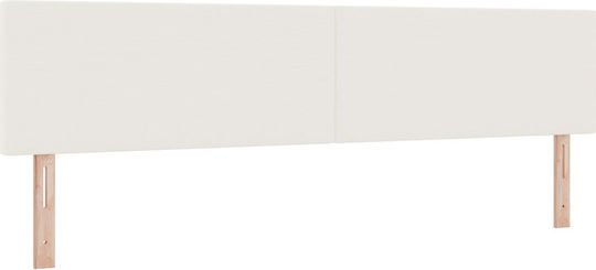 vidaXL Stoff Kopfstütze für Betten Beige 100x88cm