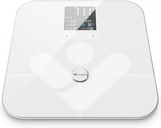 TrueLife Smart Ζυγαριά 180kg με Bluetooth Λευκή