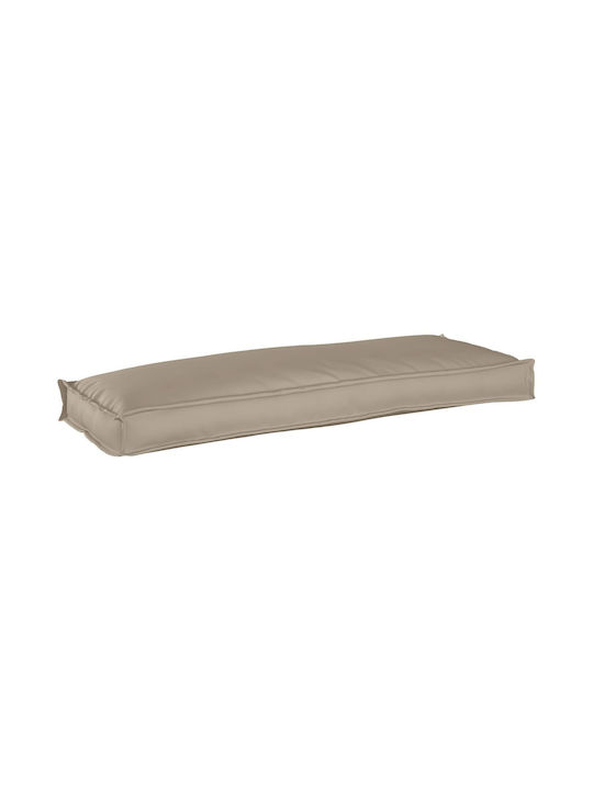 vidaXL Μαξιλάρι Καναπέ Κήπου Taupe 110x40εκ.