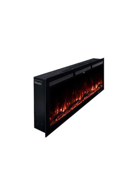 Hitense Wall Mounted Electric Fireplace 1600W 106.7x12.7cm Gray