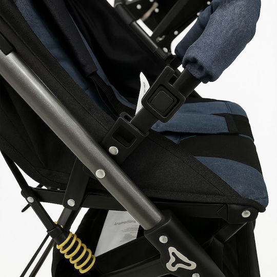 Beboulino Cardu Baby Stroller Suitable for Newborn Black 6kg