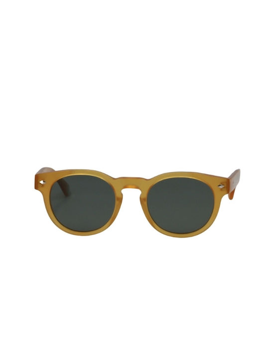 Epos Sunglasses Κίτρινα with Acetate Frame & Green Lens Epos Sunglasses Κίτρινα with Acetate Frame & Green Lens