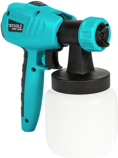 Pistol de vopsit electric Detoolz Dz-se250 800 W 1000 ml/min Vâscozitate maximă 120 DIN Albastru