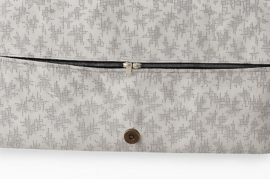 Beboulino Shoulder/Hand Diaper Bag Sandora Grey Snow 40x25cm.