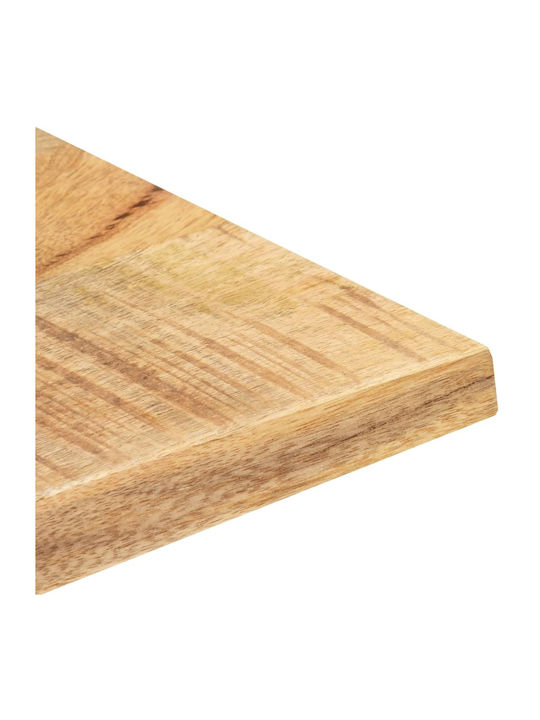 vidaXL Rectangular Table Surface made of Solid Wood 70x60cm 286021 1pcs