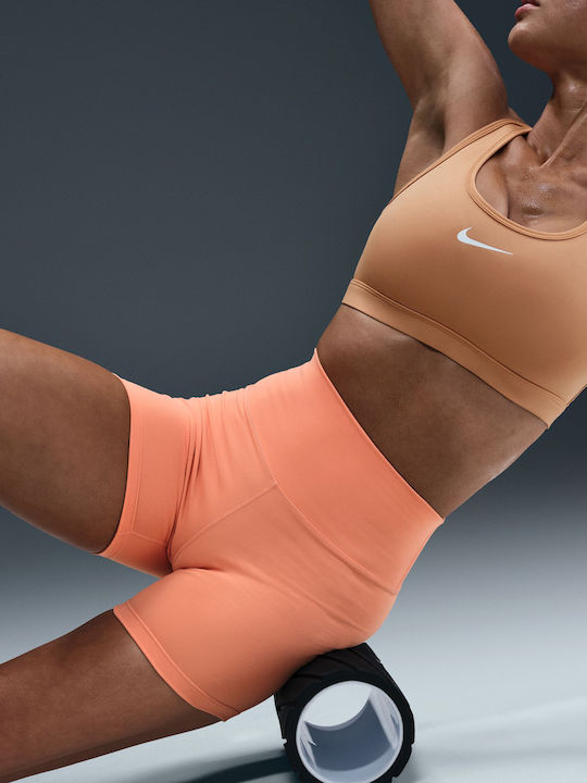 One Women's Bike Training Legging High Waisted Dri-Fit Apricot Agate, Black