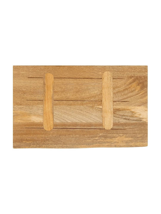 vidaXL Tischoberfläche aus Massivholz in Braun Farbe 40x30x3.8cm 370474 1Stück