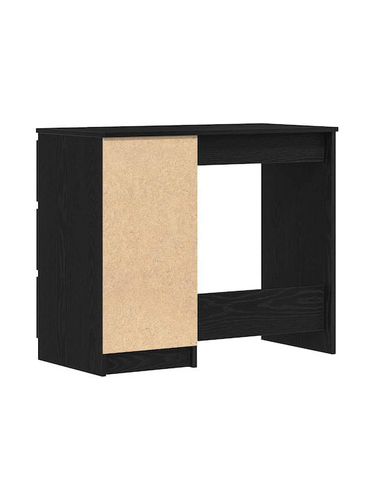 Desk Wooden Black 90x45x76cm