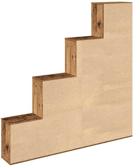 Bibliothek Alt Holz 157x24x160cm