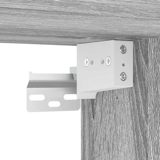 Dulap Suspendat pentru Sufragerie din Placă Aglomerată Gri Sonoma 60x30x41cm