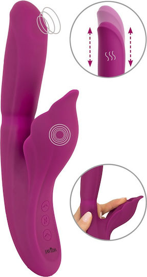 Javida Vibrator Rabbit with Remote Control 24cm Purple