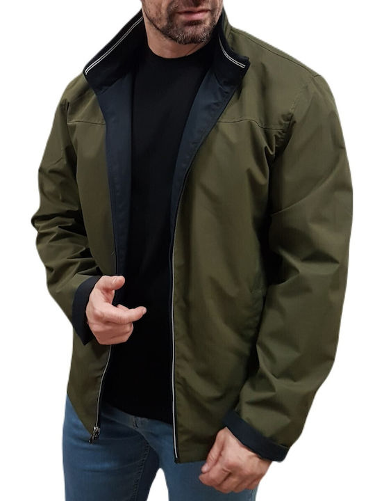 Jacket Windproof Olive/blue