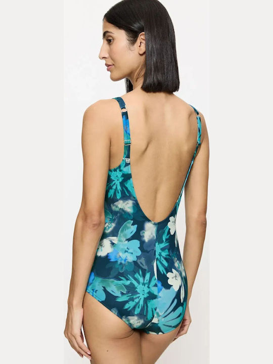 Summer Fleur Op Ολόσωμο Μαγιό Floral Πολύχρωμα