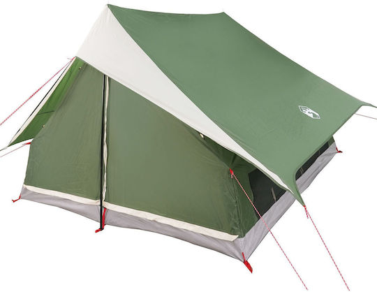 vidaXL Καλοκαιρινή Σκηνή Camping Πράσινη για 7 Άτομα 315x286x200εκ.