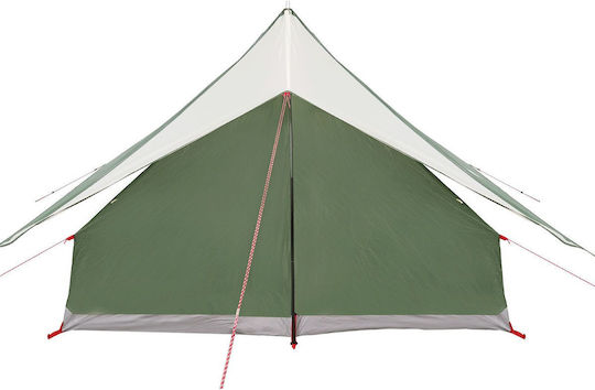 vidaXL Καλοκαιρινή Σκηνή Camping Πράσινη για 5 Άτομα 315x286x185εκ.