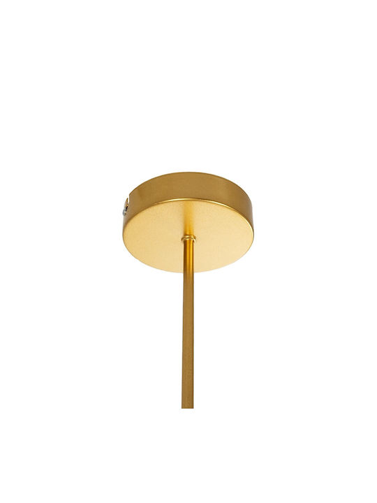 GloboStar Globus Pendant Ceiling Light Gold for 4 Bulbs E27 70x30x65cm