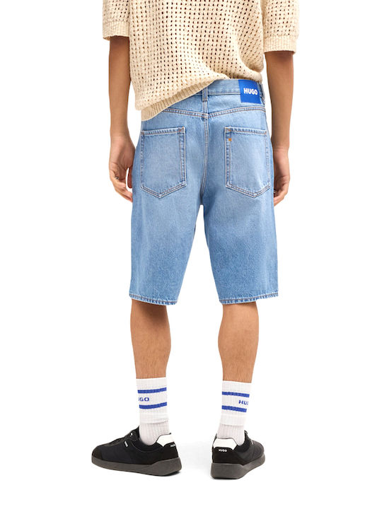 Boss Herrenshorts Jeans Blue