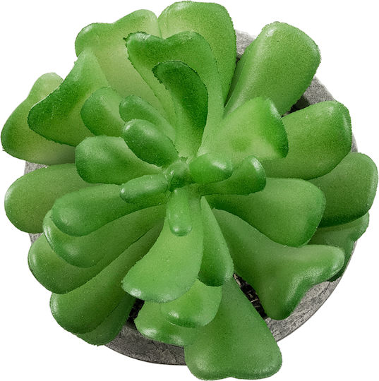 Globostar? Artificial Garden Succulent Crassula 21014 Decorative Thick Succulent Plant Υ11.5cm