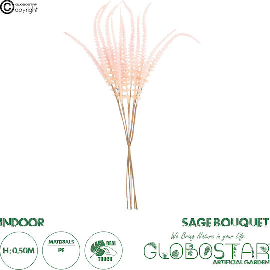 Bouquet of Artificial Flowers Pink 50cm GloboStar