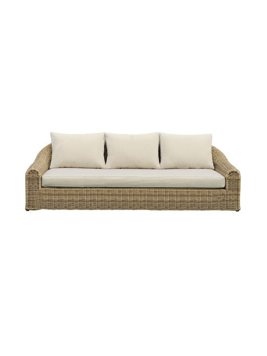 Veronica 5 Stück Garten- und Outdoor-Möbelsets Wicker mit Kissen