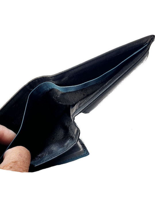 Δερμάτινο Ανδρικό Πορτοφόλι με RFID Μαύρο
