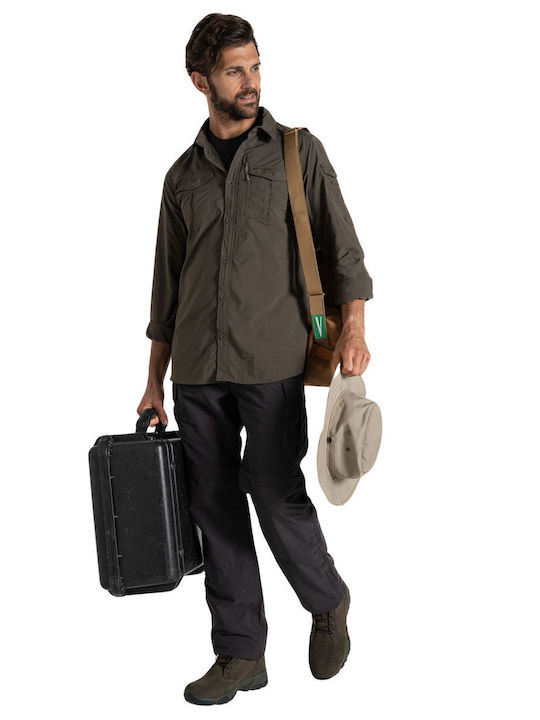 Long-sleeved Shirt Khaki