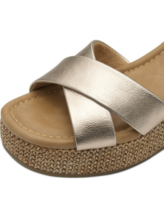 Women's Platform Shoes Gold
