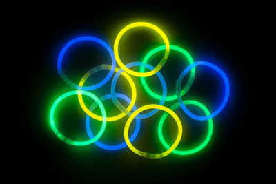 Neon Glow Bracelet 15 Pcs
